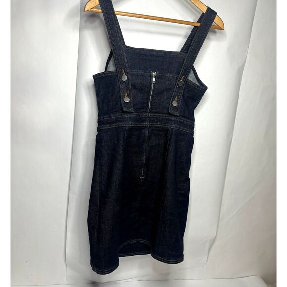 BLDWN Zoe Blue Denim Dress Womens Designer NWOT - Picture 8 of 10